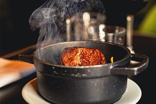 Restaurant cuisine française mêlant recettes de grand-mères et créativité